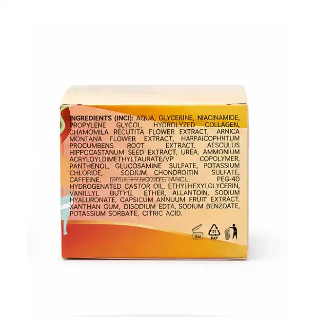 Ambalaj Arteolin – vederea din stânga