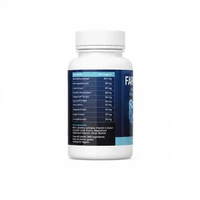 Ambalaj Farmacin – vedere din spate